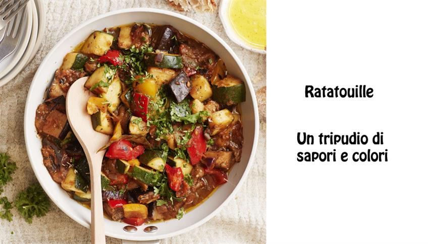 Ratatouille, buona e colorata Ratatouille, buona e colorata
